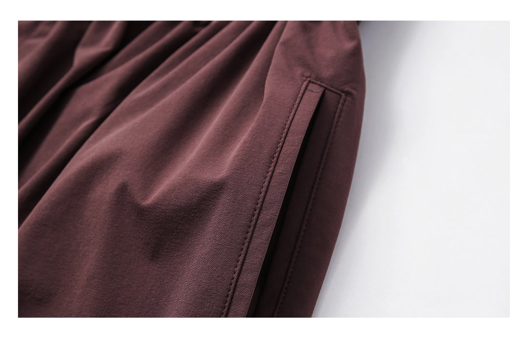 Street Relaxed Wide-Leg Banding Pants TSBP0276