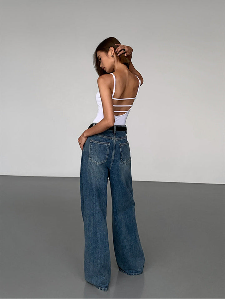 Strappy Halo Back Cami OUSC0240