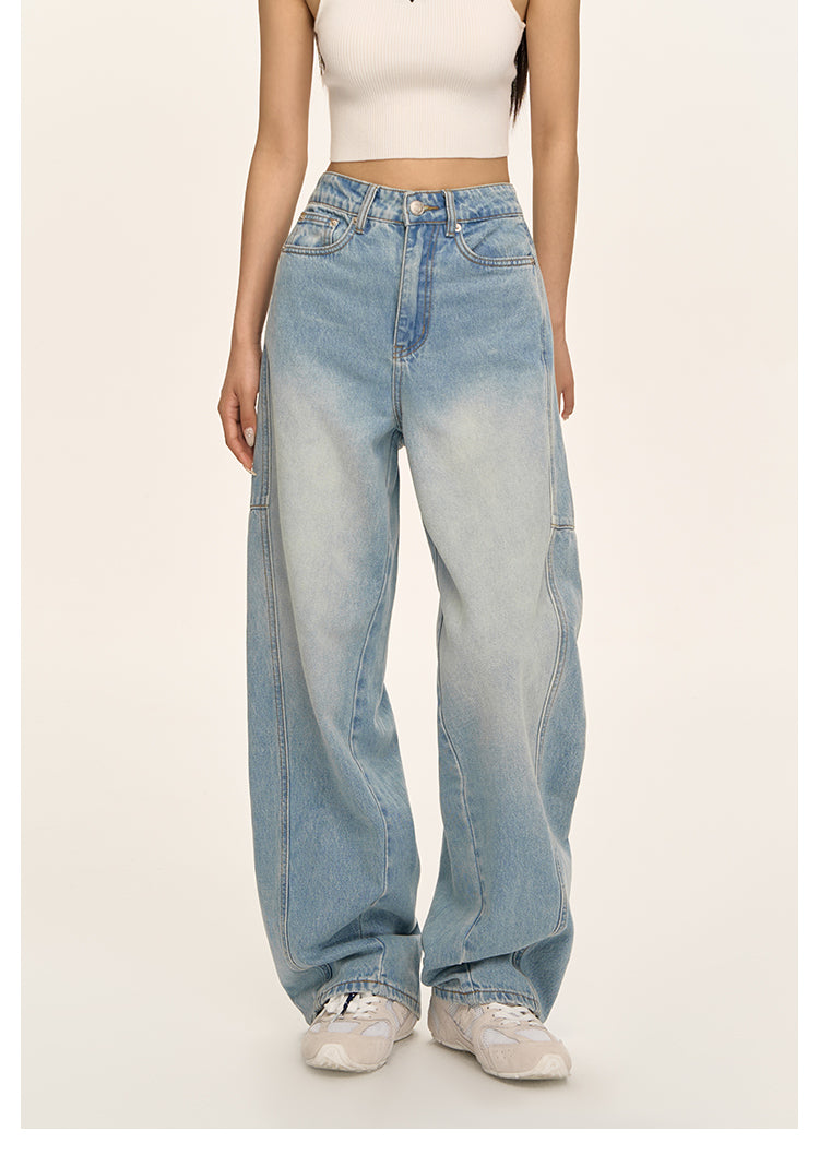 CloudEase Wide-Leg Denim Pants CVDP0158