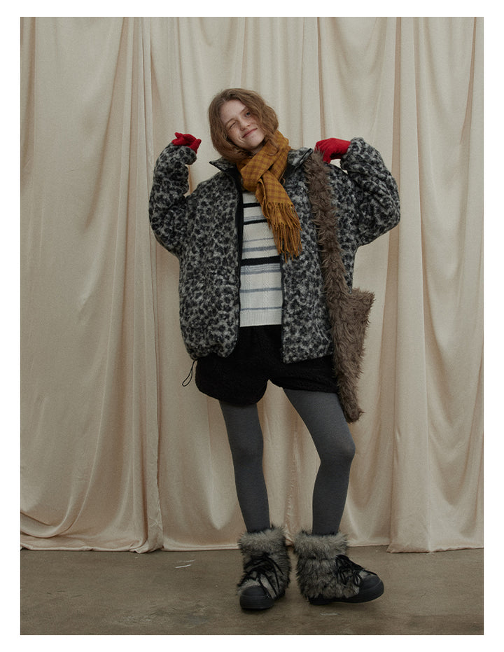 Winter Stripe Wool Knit Pullover BMKP0295