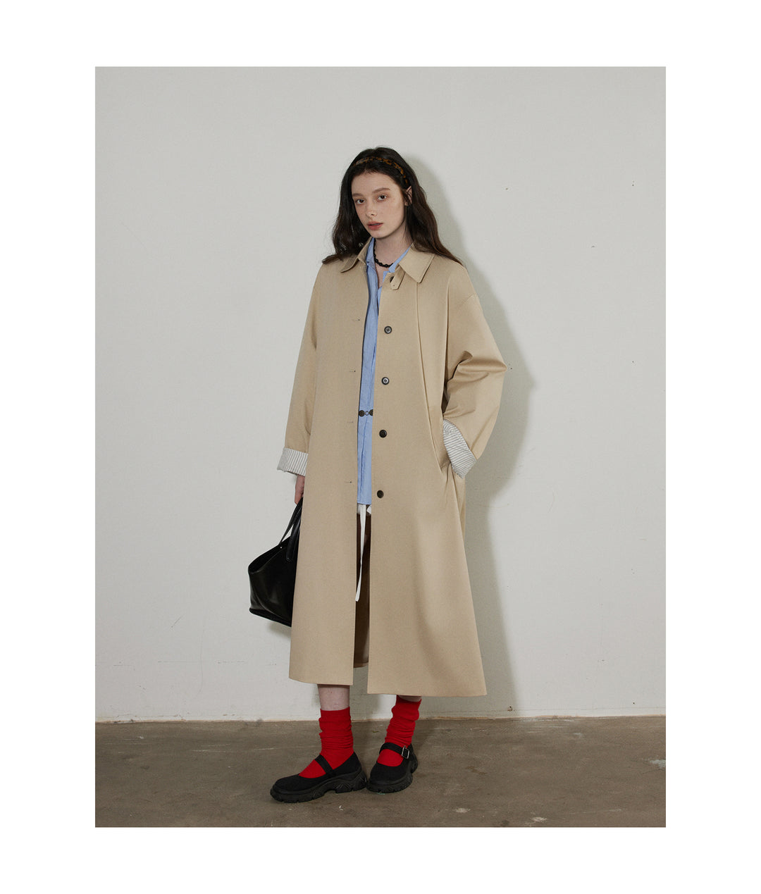 Spring Ease Trench Coat LCTC0163