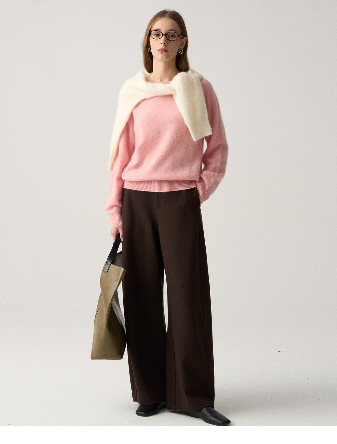 Pure Cloud Wool Knit Sweater SSKS0324