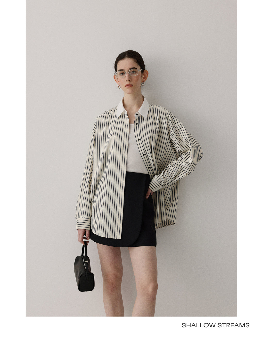 Coastal Line Oversized Shirt SSOS0186