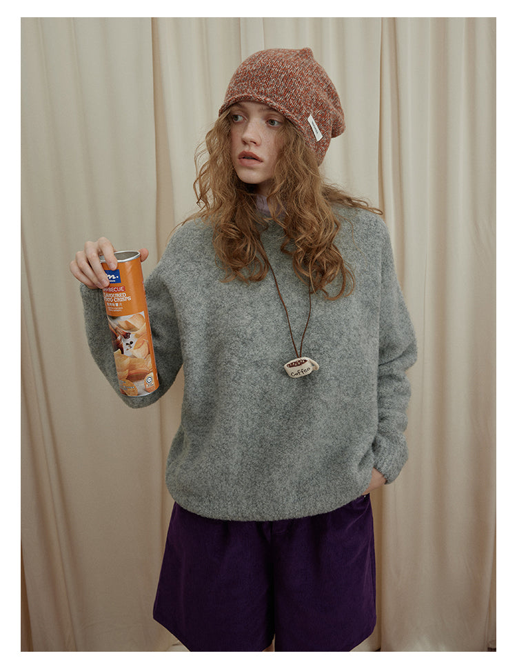 Cozy Cloud Wool Knit Pullover BMPO0288