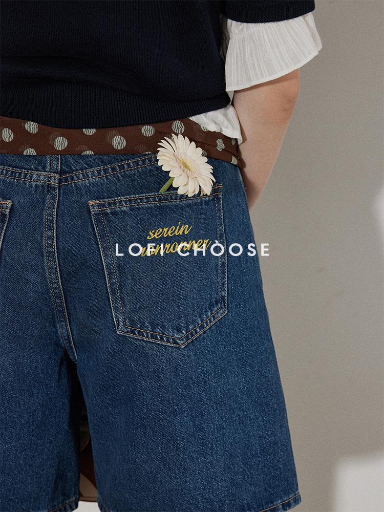 DenimEase Bermuda Shorts LCBS0212