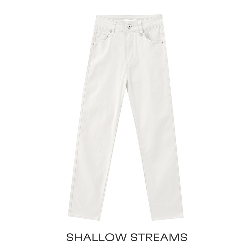 Soft Frame High-Rise Straight Jeans SSSJ0183