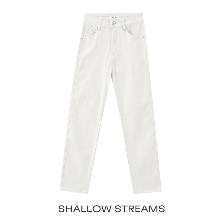 Soft Frame High-Rise Straight Jeans SSSJ0183