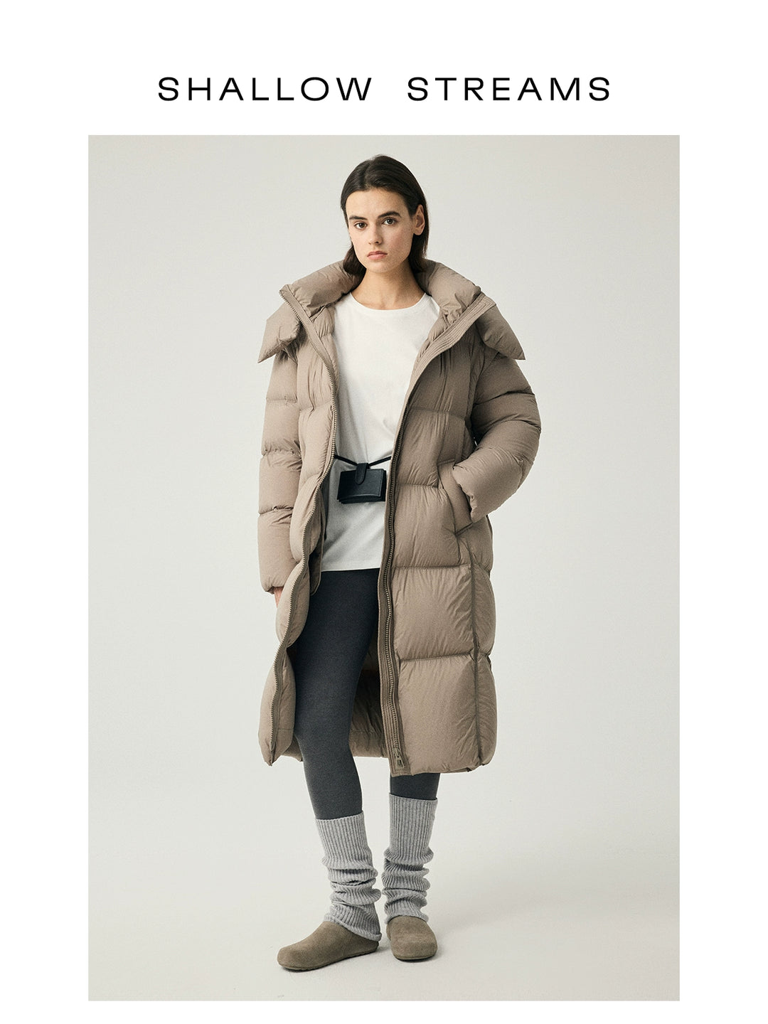 Essential Champagne Puffer Coat SSPC0091