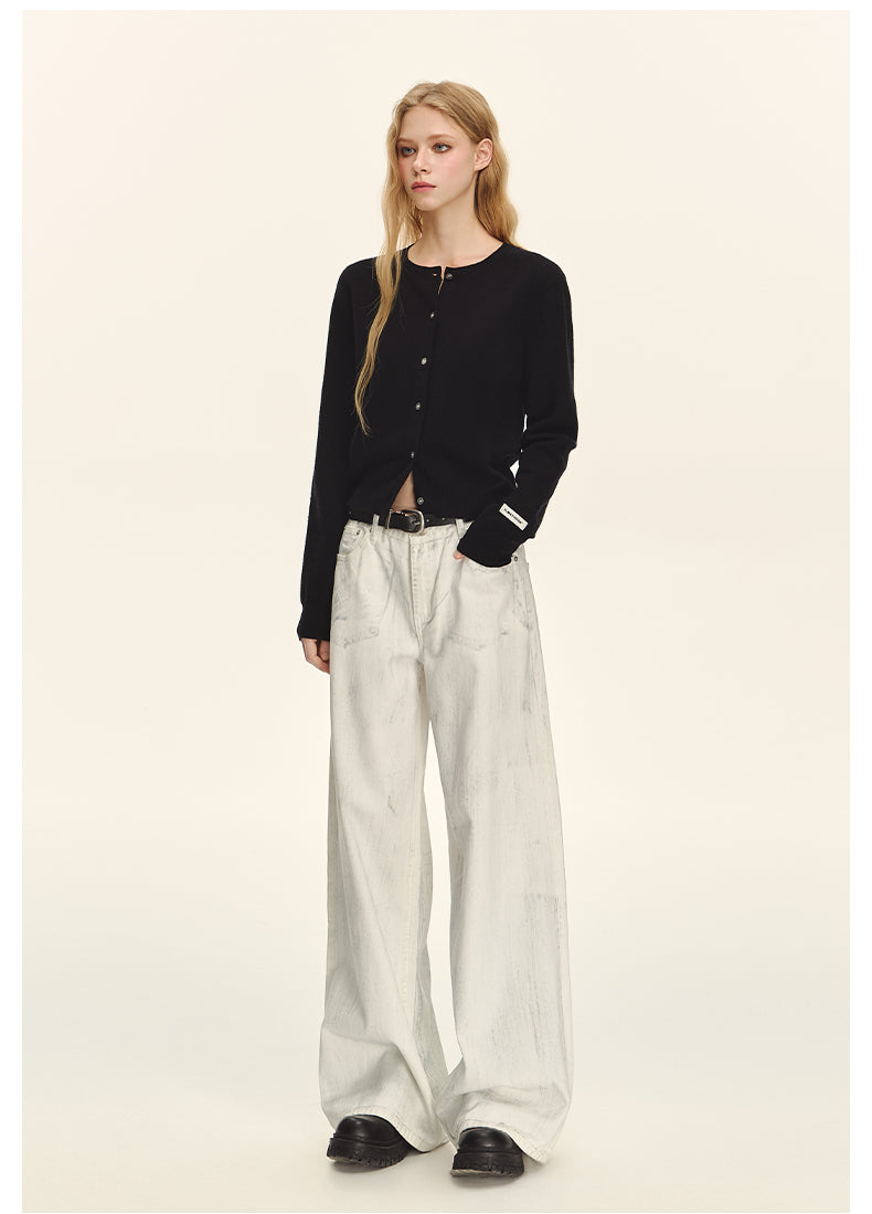 Luxe Wool Button-Up Cardigan CVWC0152