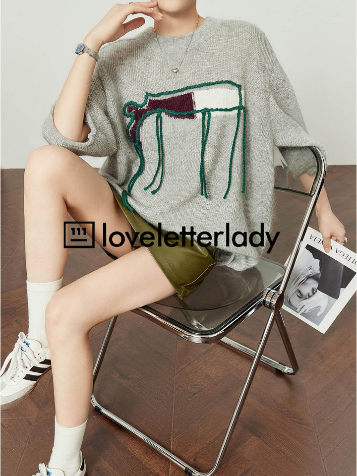 Sketchwalk Relaxed Casual Knit Top LLKT0174