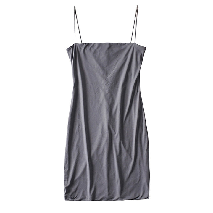 SleekGlow Spaghetti Strap Mini Dress LHMD0243