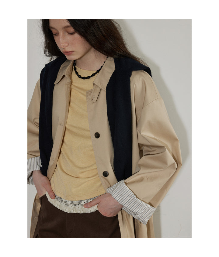 Spring Ease Trench Coat LCTC0163