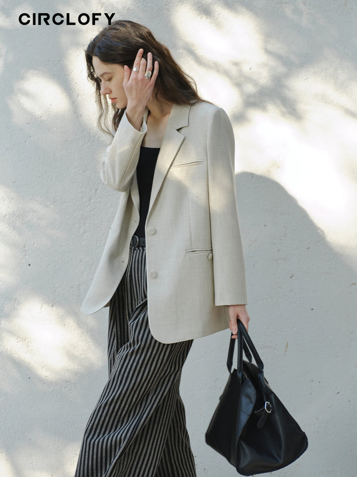Timeless Elegance Oversized Blazer CCOB0142