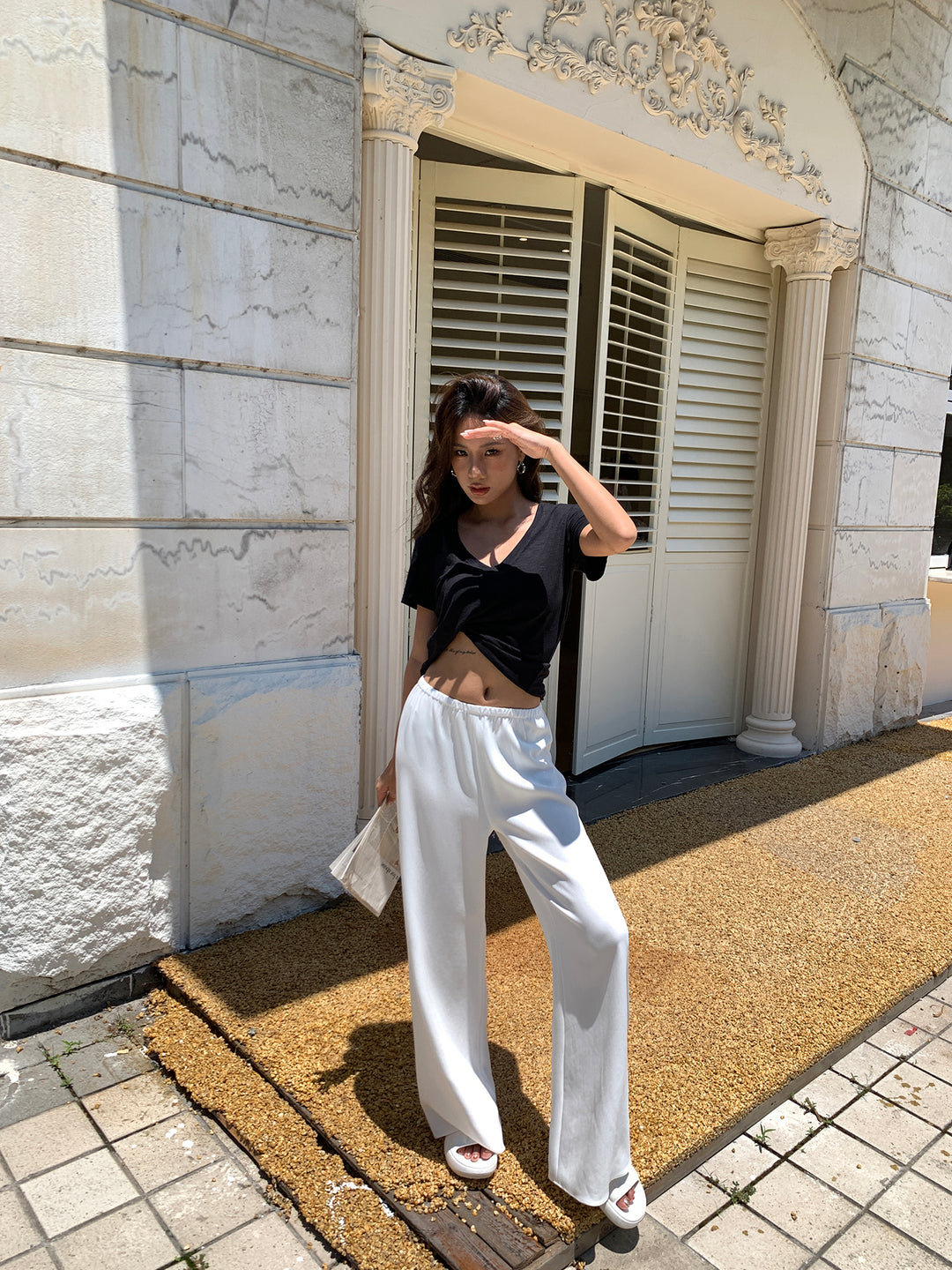 Soft V-Neck Daily Tee DGDT0202