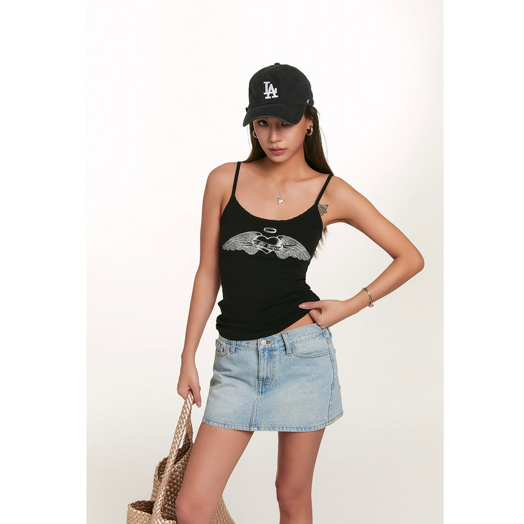 Cali Breeze Denim Mini Skirt DGMS0233