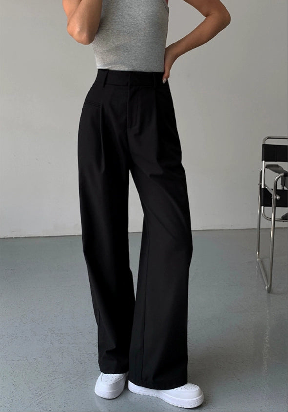SoftLine Tailored Wide-Leg Trousers NHWT0206