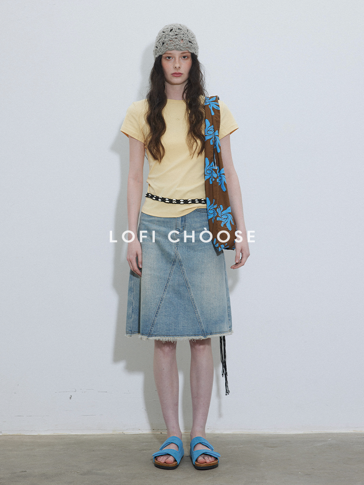 Lofi Choose Slim Fit Cotton Tee LCST0207