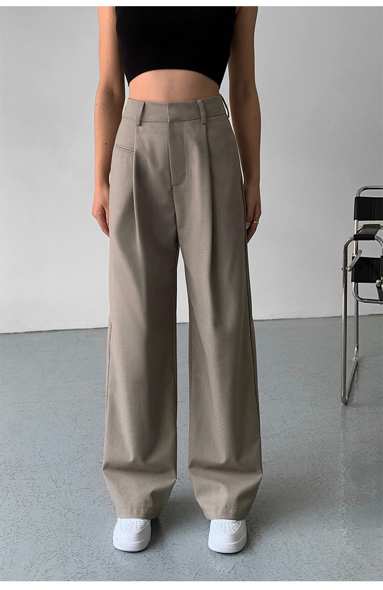 SoftLine Tailored Wide-Leg Trousers NHWT0206