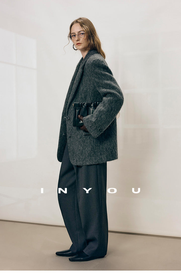 Tailored Ease Wool-Blend Slacks IYWS0320