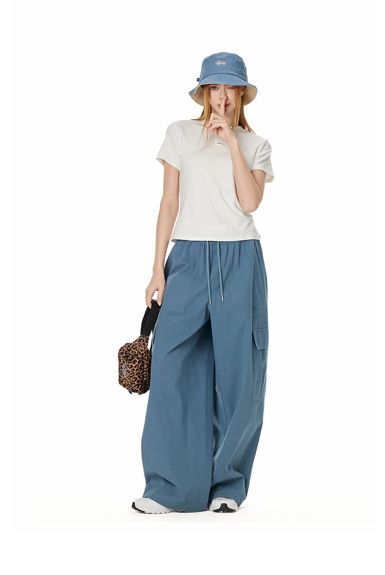 Urban Street Cotton Cargo Wide-Leg Pants TSCP0277