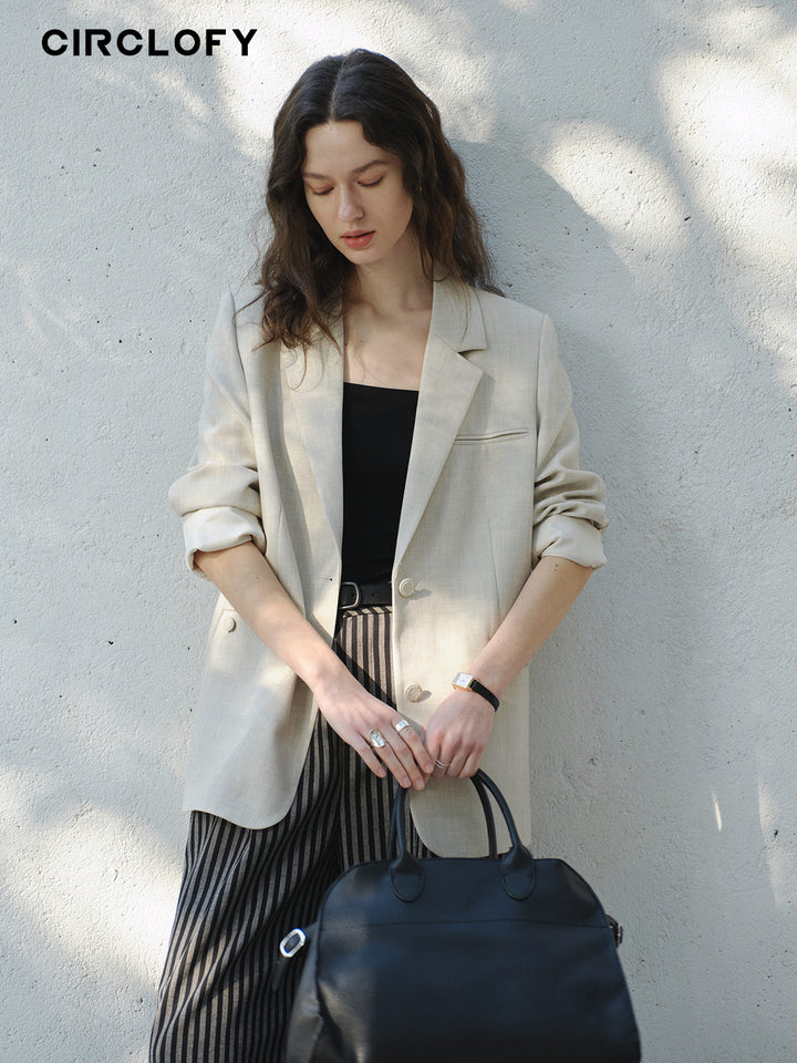 Timeless Elegance Oversized Blazer CCOB0142