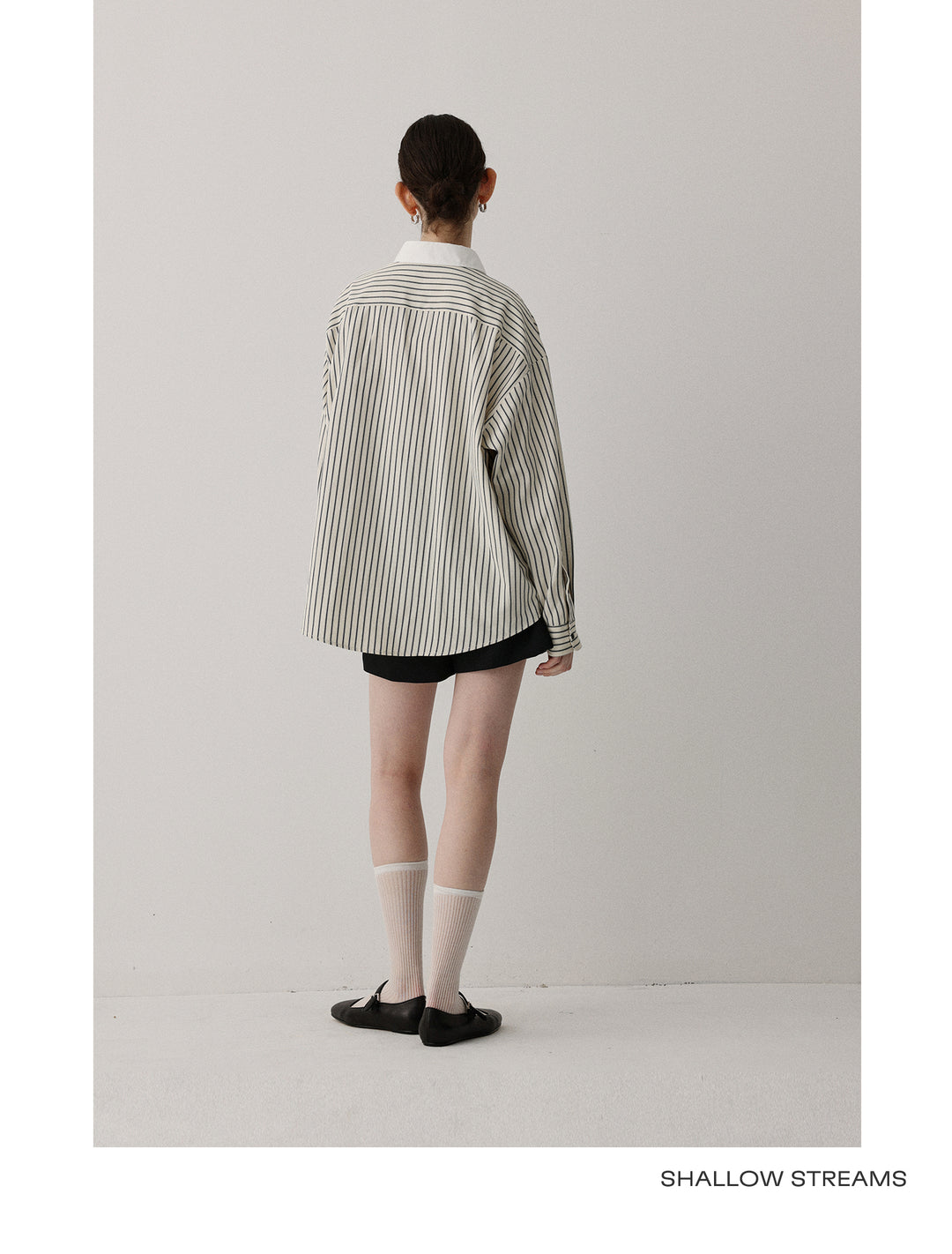 Coastal Line Oversized Shirt SSOS0186
