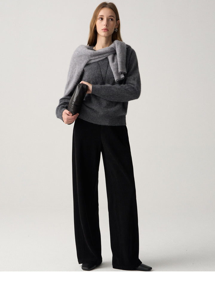 Pure Cloud Wool Knit Sweater SSKS0324