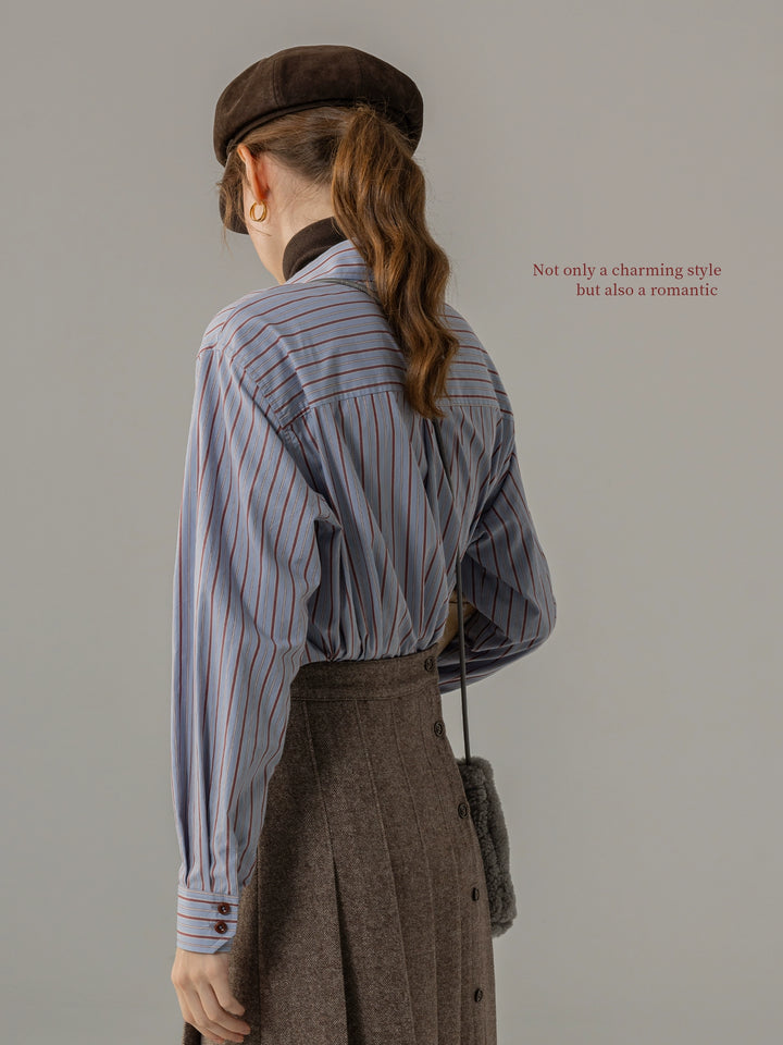 Liberty Striped Cotton Shirt DACS0119