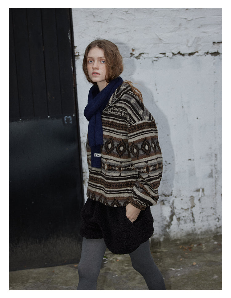 Vintage Lambswool Fleece Jacket BMFJ0293