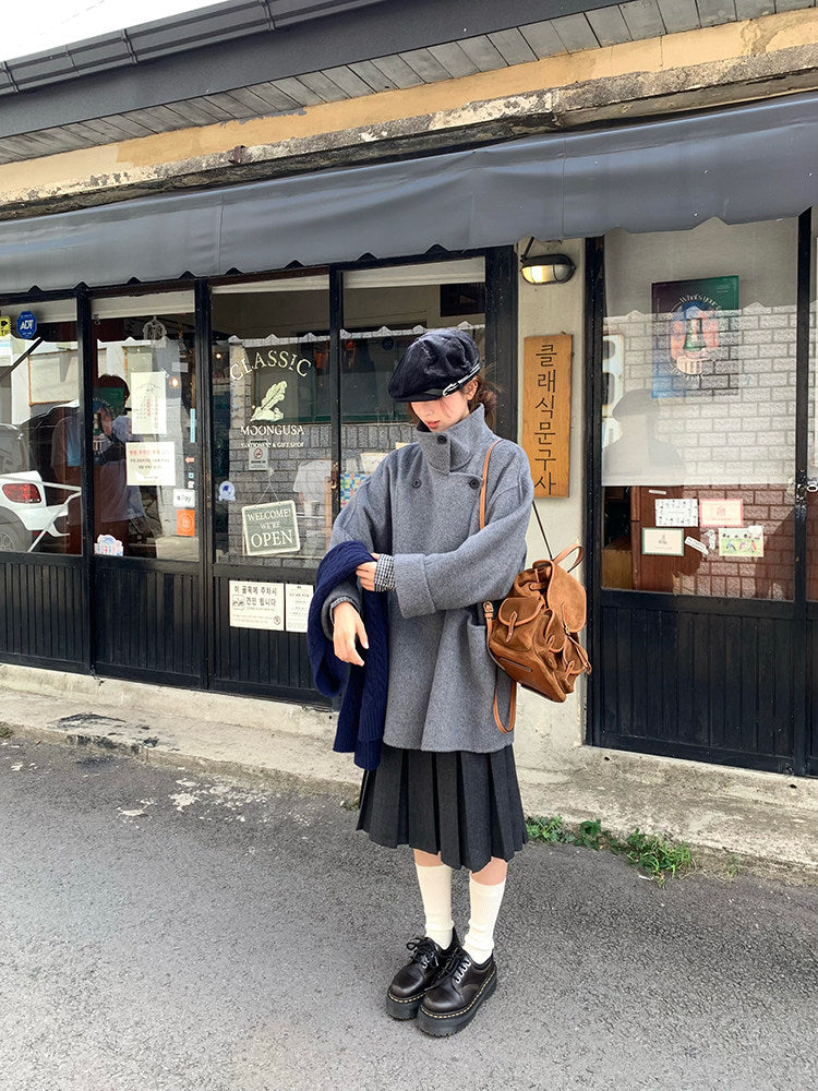 Vintage Pleat Midi Skirt WSMS0331