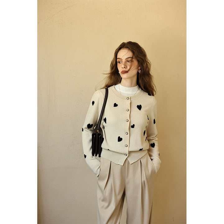 Love Wool Knit Cardigan HDKC0062