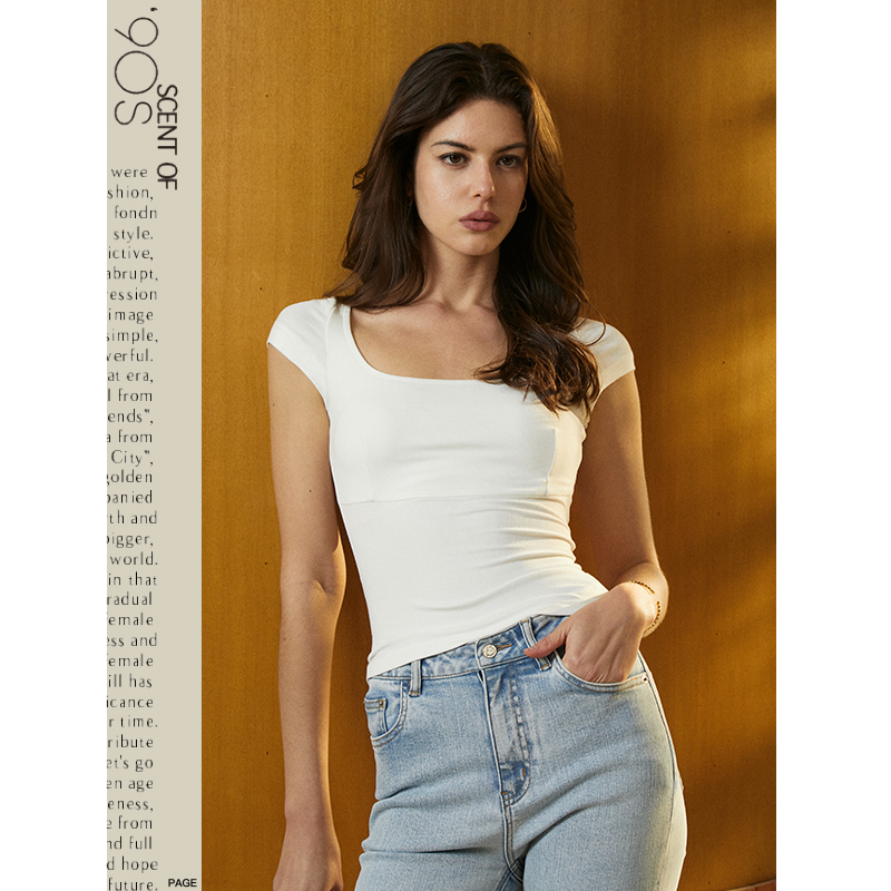 SculptFlex Square Neck T-Shirt SCST0176