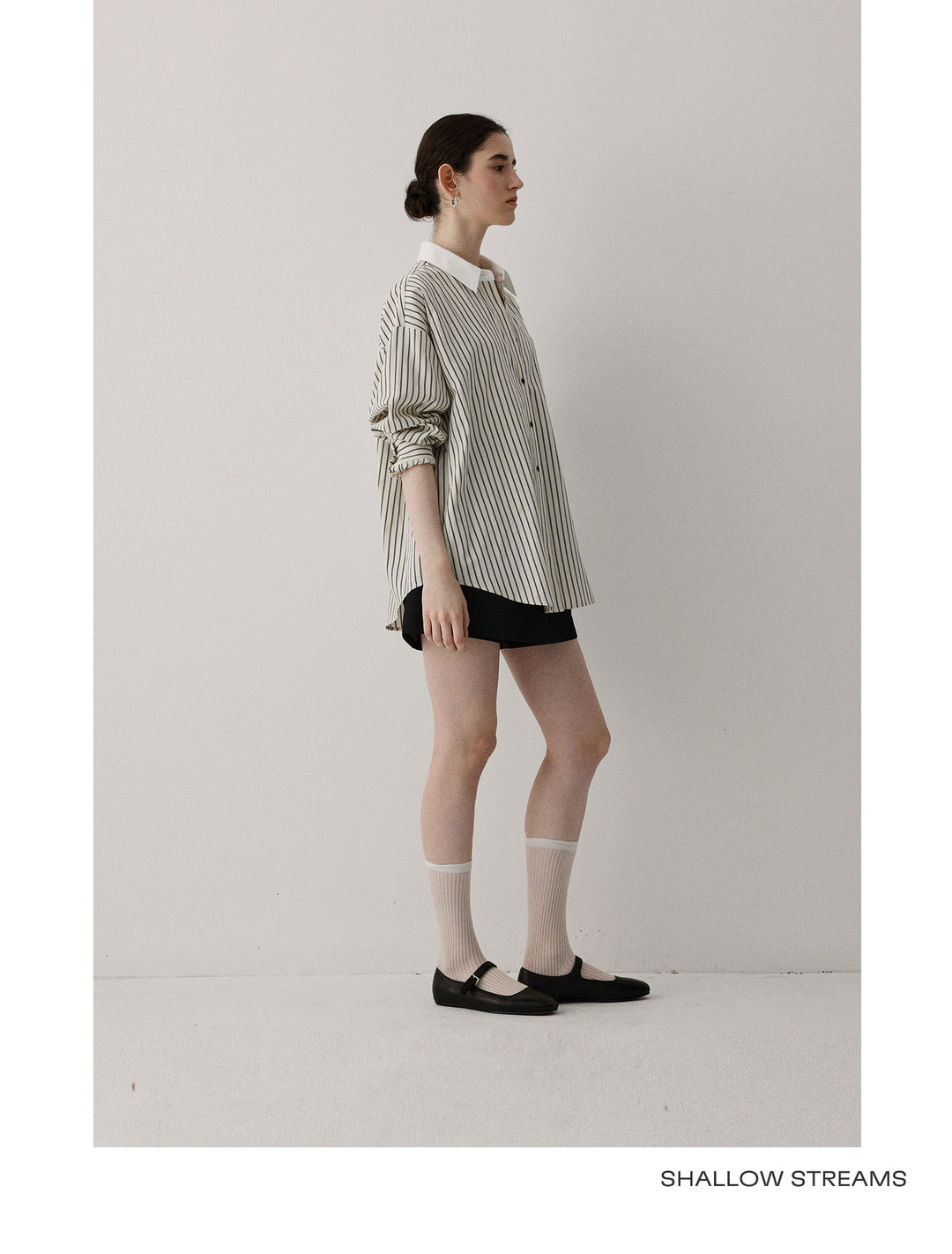 Coastal Line Oversized Shirt SSOS0186