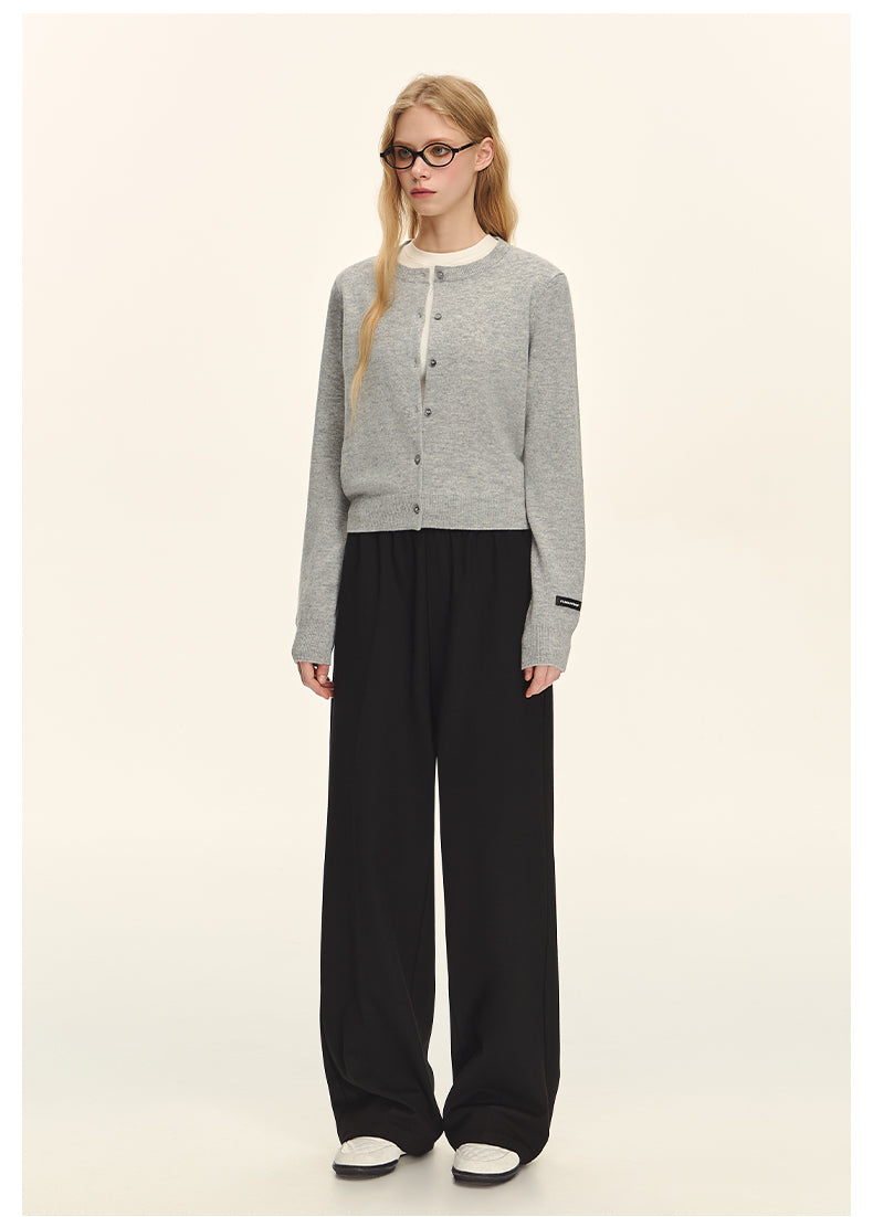 Luxe Wool Button-Up Cardigan CVWC0152