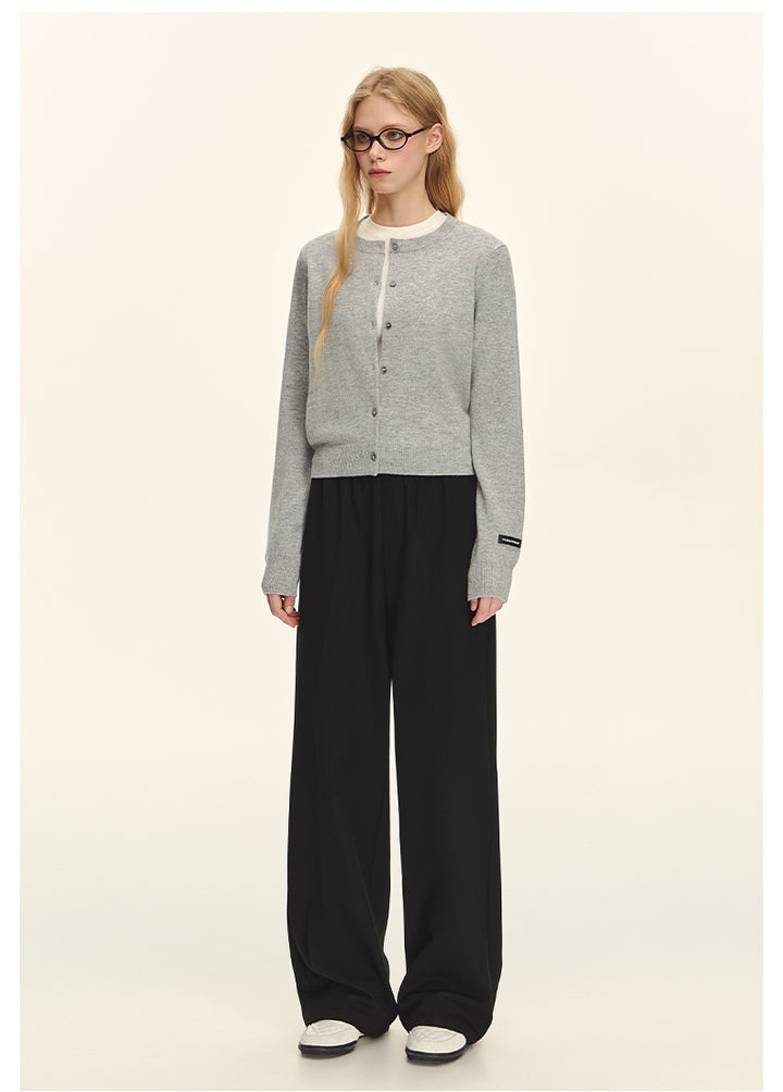 Luxe Wool Button-Up Cardigan CVWC0152