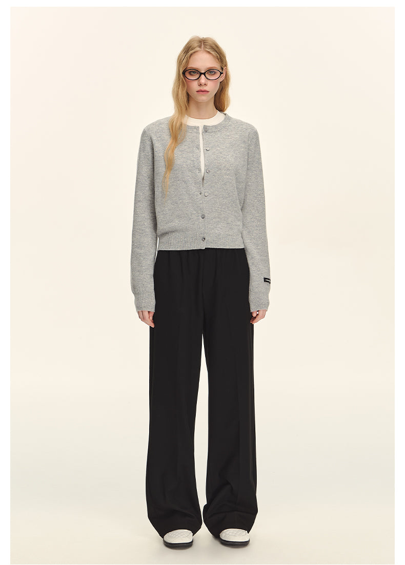 Luxe Wool Button-Up Cardigan CVWC0152