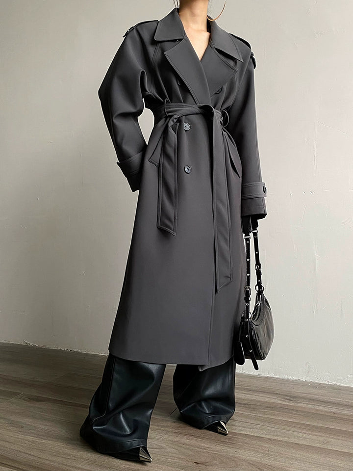 Double-Breasted Trench Coat ACTC0001