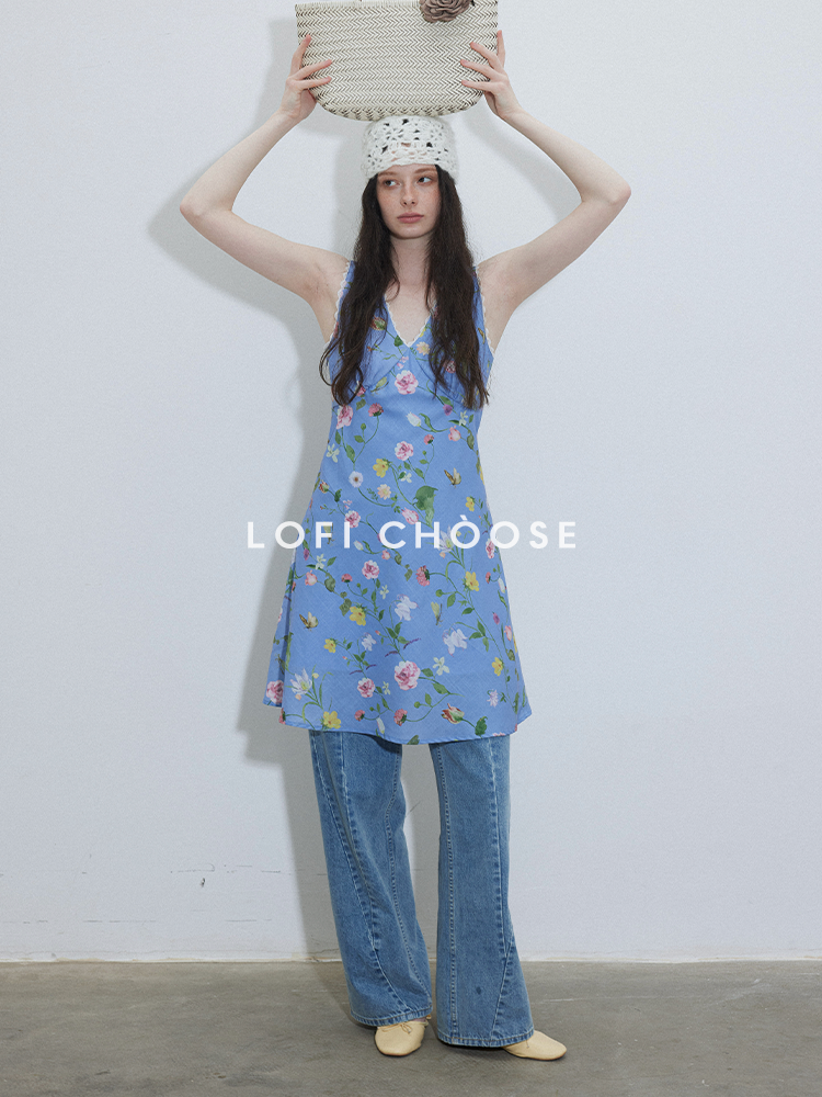 Bloomline Sleeveless Dress LCSD0217