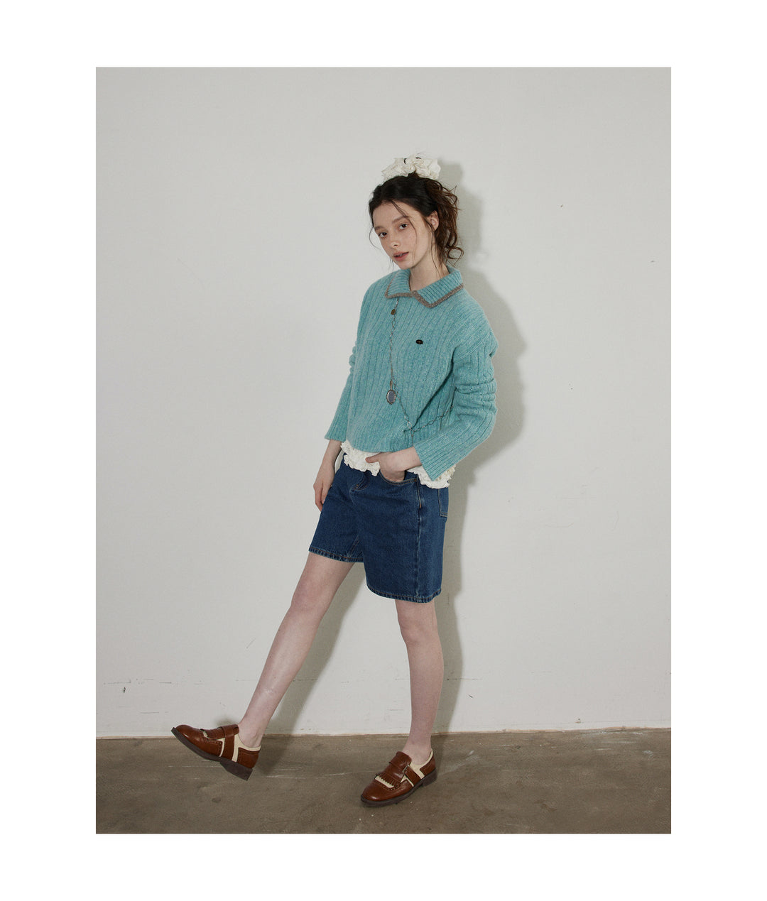 DenimEase Bermuda Shorts LCBS0212