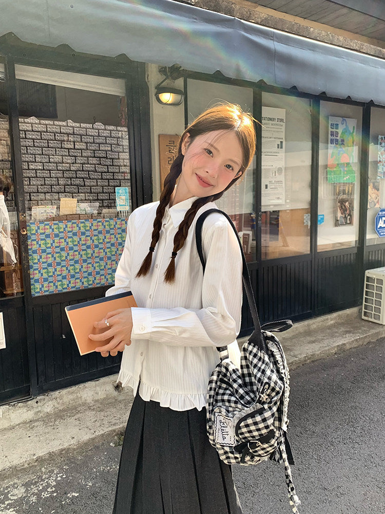 Pure Muse Frill Blouse WSFB0333