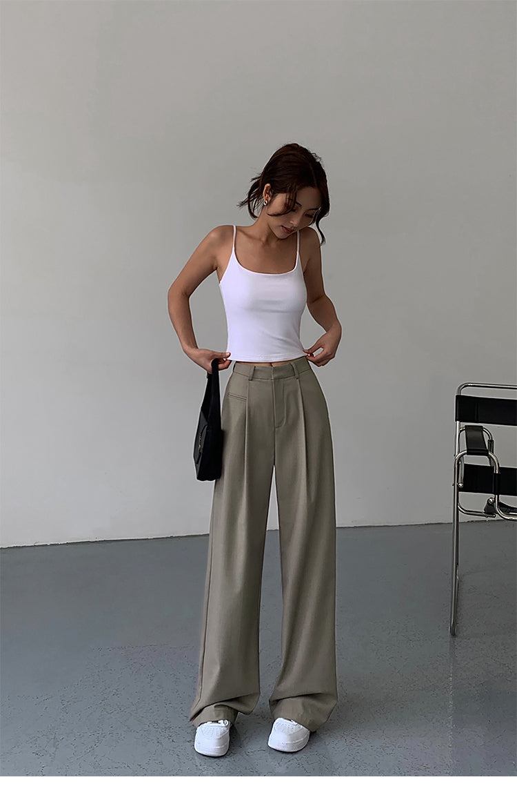 SoftLine Tailored Wide-Leg Trousers NHWT0206
