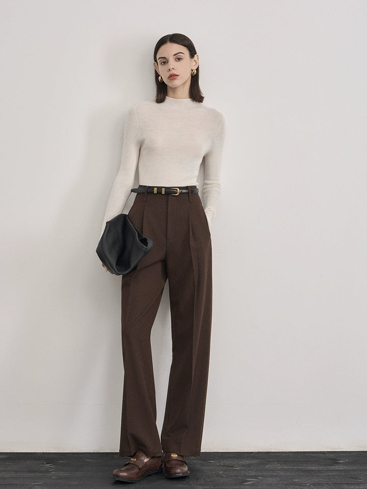 Elegant Wool Turtleneck Sweater SSTS0061