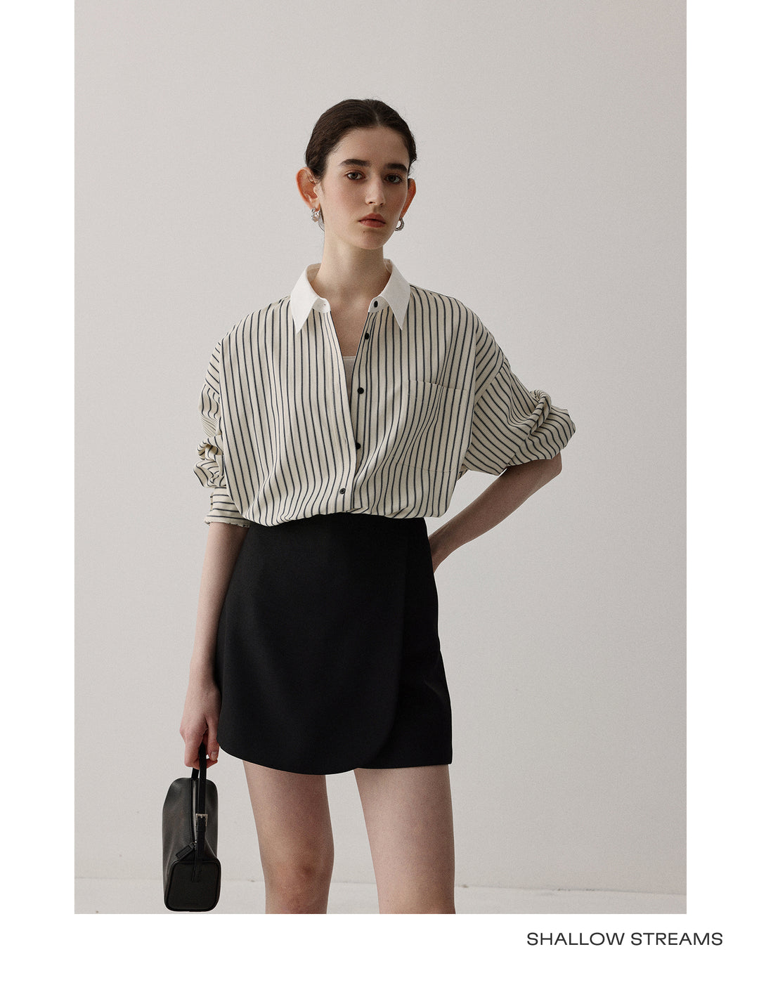 Coastal Line Oversized Shirt SSOS0186