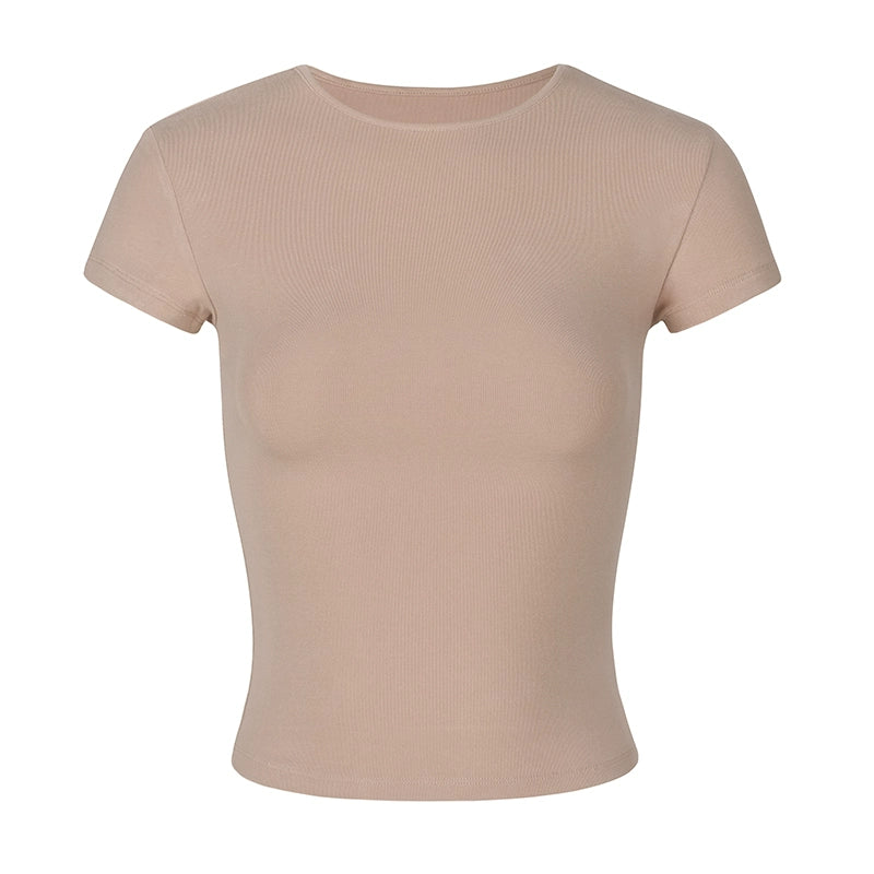 Second Skin Ribbed Tee ITRT0242