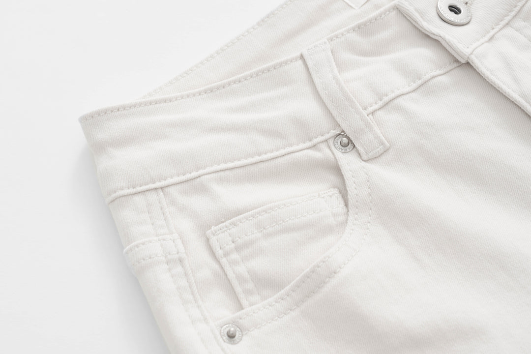 Soft Frame High-Rise Straight Jeans SSSJ0183