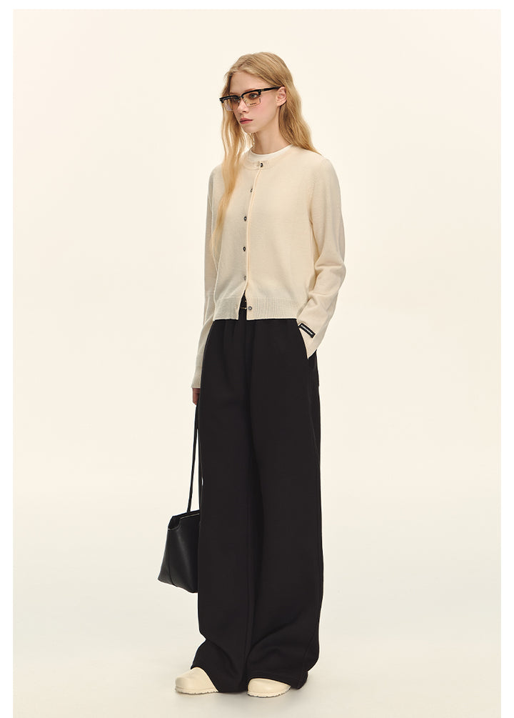 Luxe Wool Button-Up Cardigan CVWC0152
