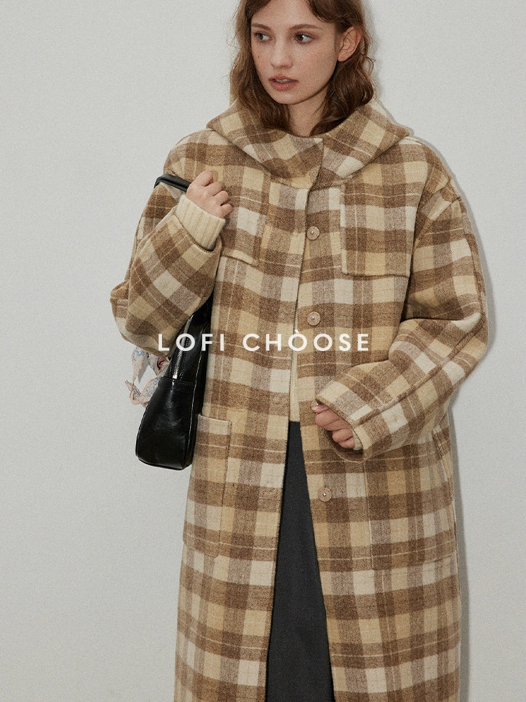 Classic Wool Reversible Toggle Coat LCRC0044