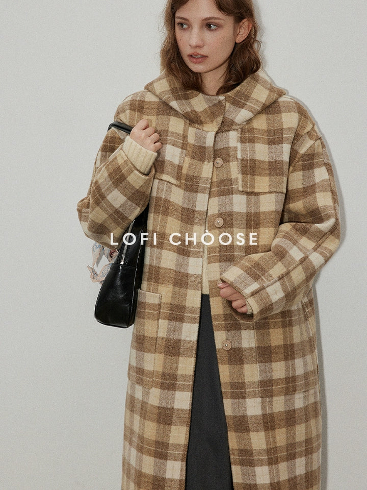 Classic Wool Reversible Toggle Coat LCRC0044