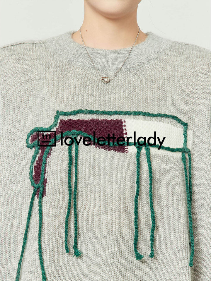 Sketchwalk Relaxed Casual Knit Top LLKT0174