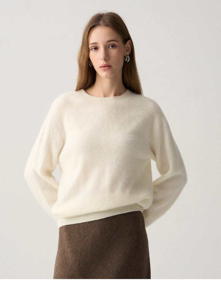 Pure Cloud Wool Knit Sweater SSKS0324